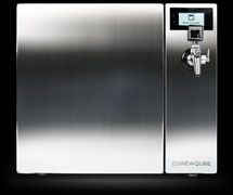Render of BrewQube Kegerator
